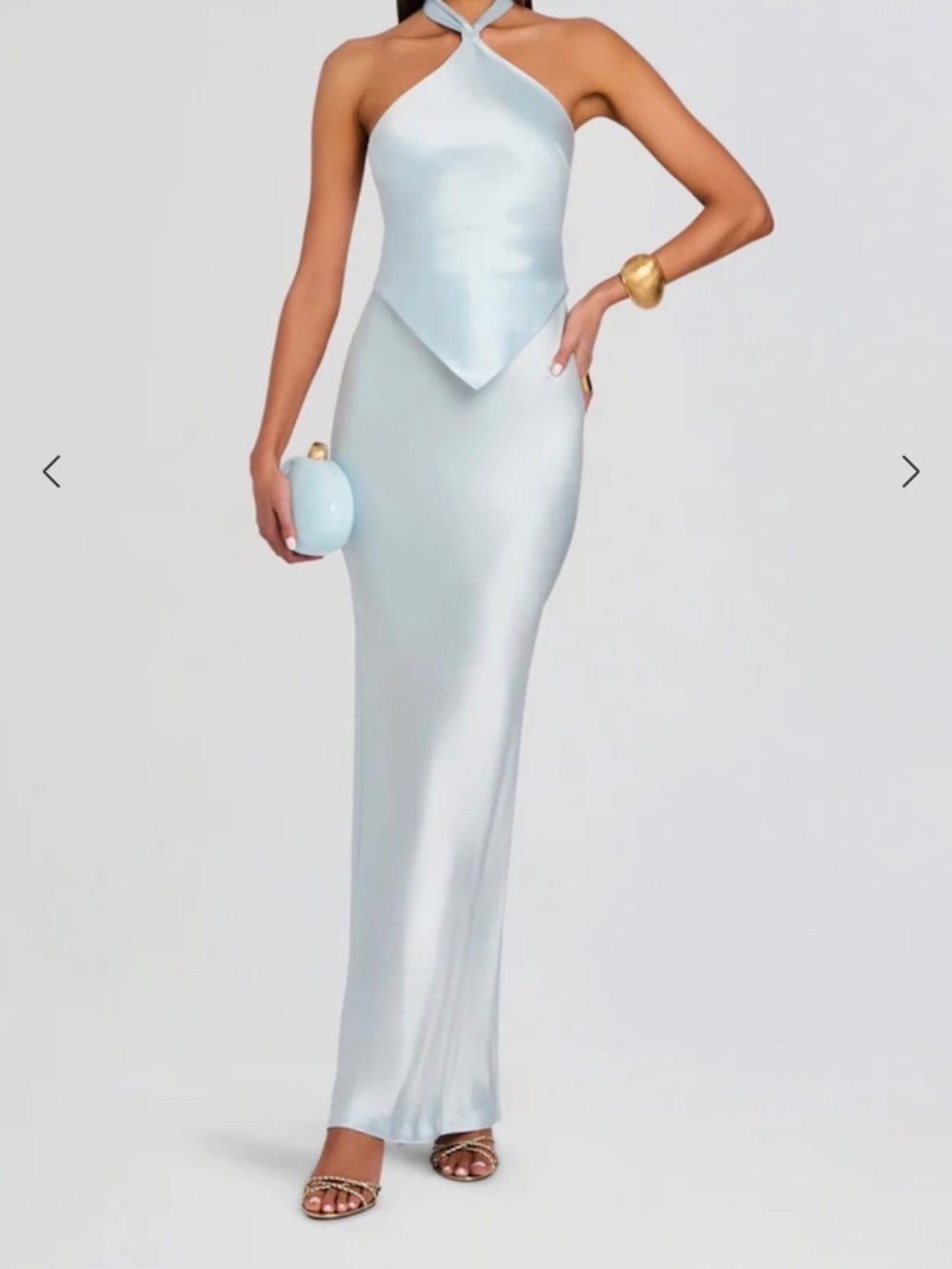 Retrofete Ester Dress in Glace XS